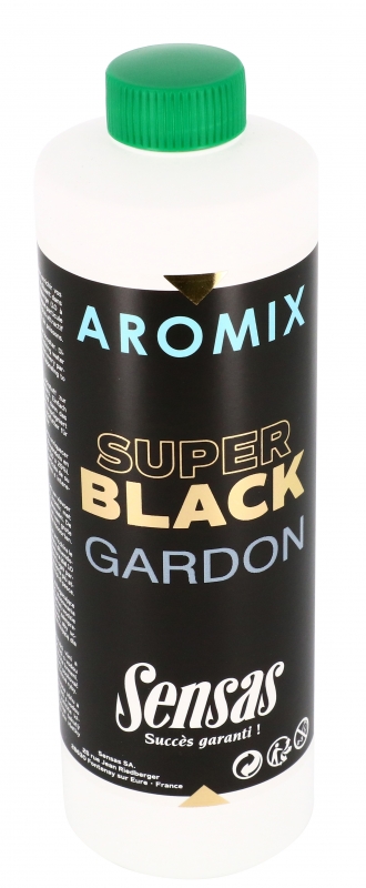 SENSAS  AROMIX SUPER BLACK  `GARDON´   Flüssiglockstoff        