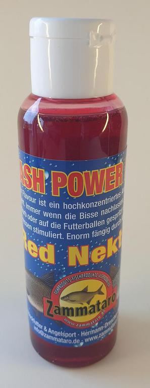 Zammataro SPLASH POWER FLAVOUR  RED NECTAR-der `Rote Erfolgsgarant´ - Spritzkonzentrate für Futterkorb und Ballen 