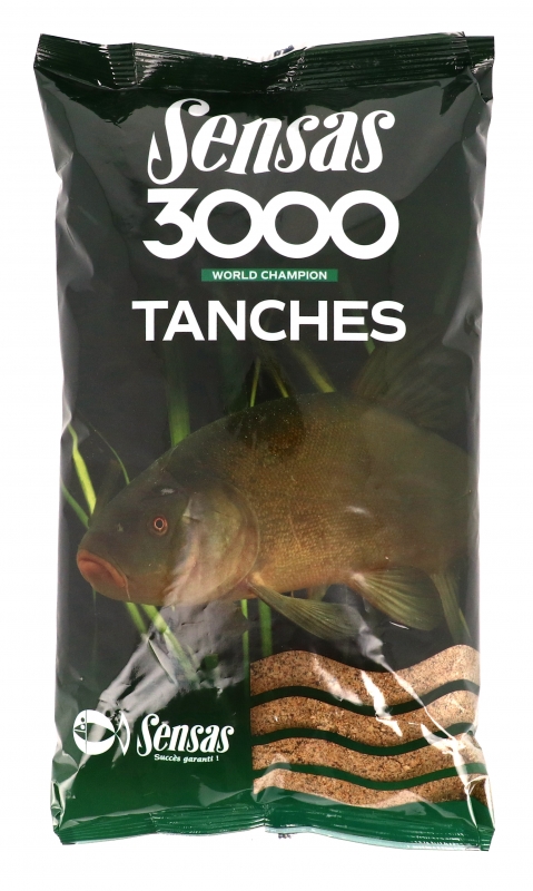SENSAS 3000  TANCHES - Futter spez. für Schleien 1kg    