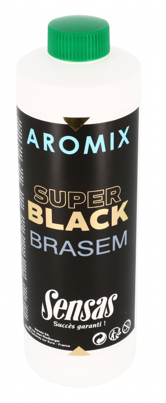 SENSAS  AROMIX SUPER BLACK  `BRASEM´   Flüssiglockstoff       