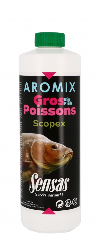 SENSAS  AROMIX GROS POISSONS  `SCOPEX´   Flüssiglockstoff        
