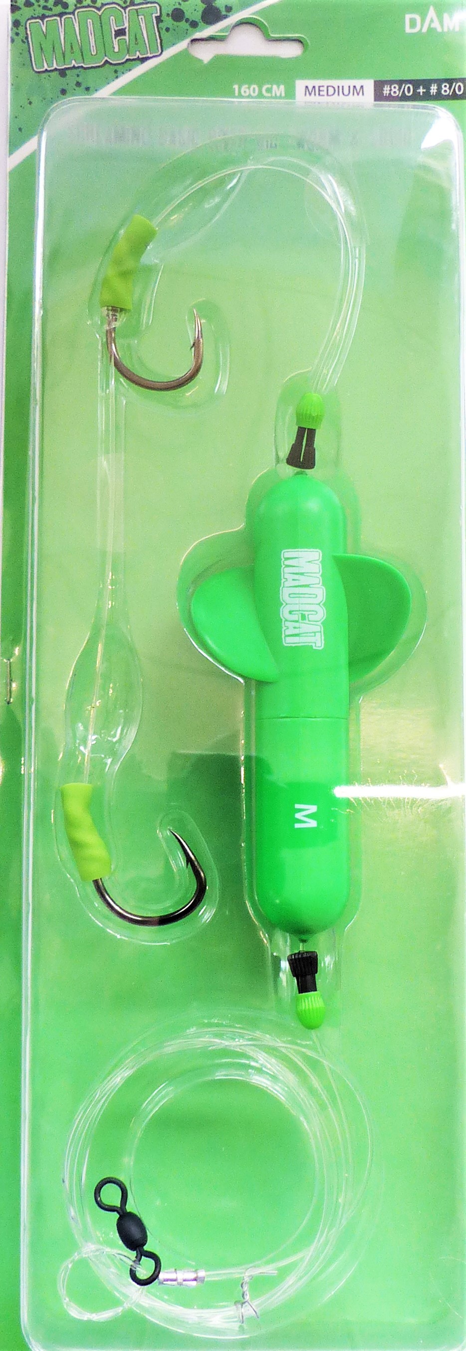  MADCAT SCREAMING Basic River Rig Worm & Squid Gr. M
